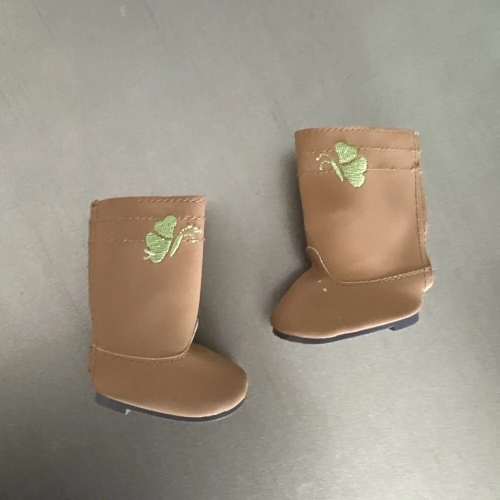 American Girl Doll True Spirit Boots Retired EUC